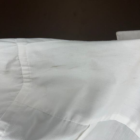 Pierre Cardin Long Sleeve Button Down Dress Shirt Size Medium - Picture 6 of 7